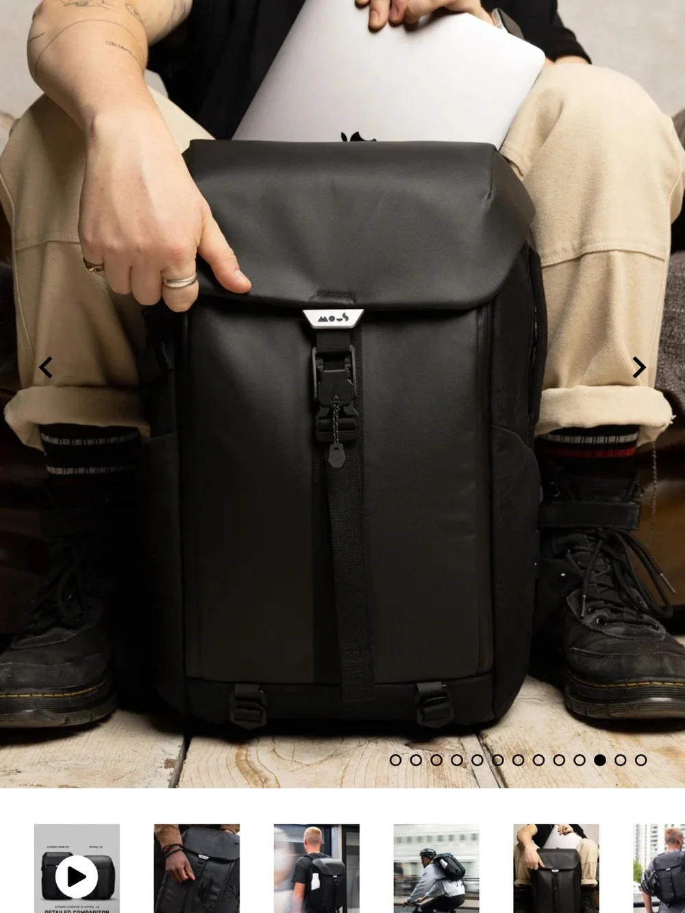 MOUS EXTREME COMMUTER LID BACKPACK